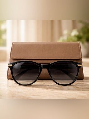 Burberry Black Gradient Lens Women's Sunglasses